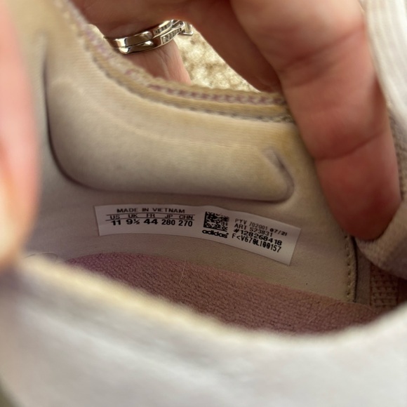 Adidas Women's Ultraboost 21 Lightweight Running Shoes - Lavender/White Size 11 - Picture 8 of 8